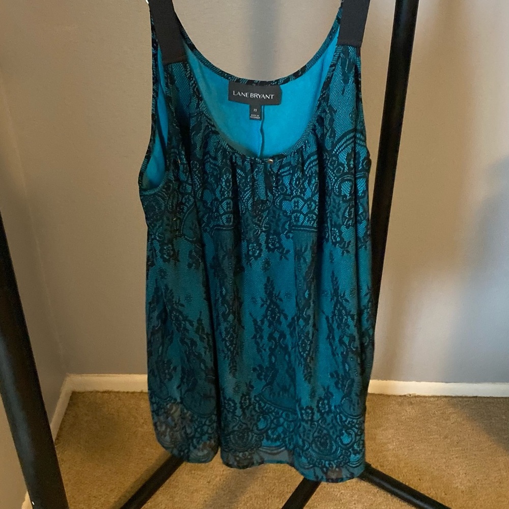 Lame bryant blouse